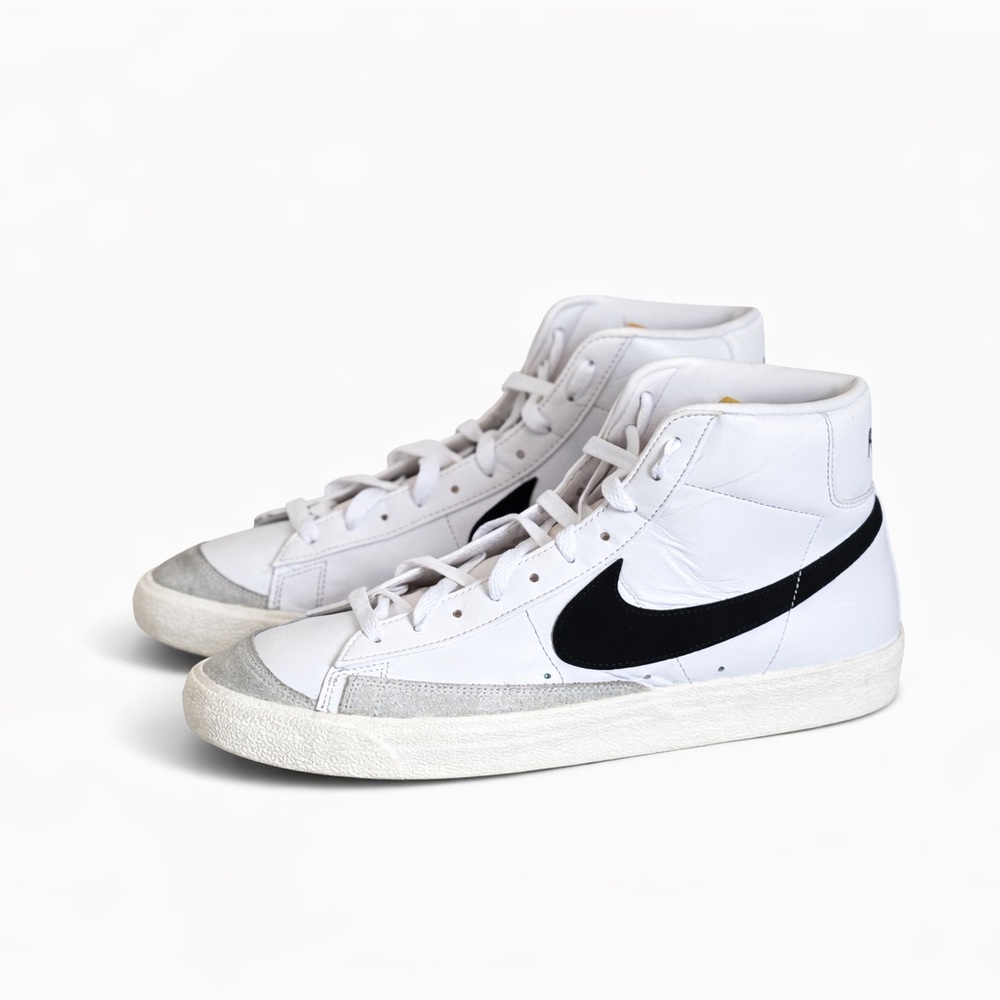 🔥 Nike Blazer Mid ’77 Vintage – White/Black – Men’s Size 12